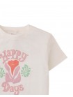 Janis Tee With Happy Days Print