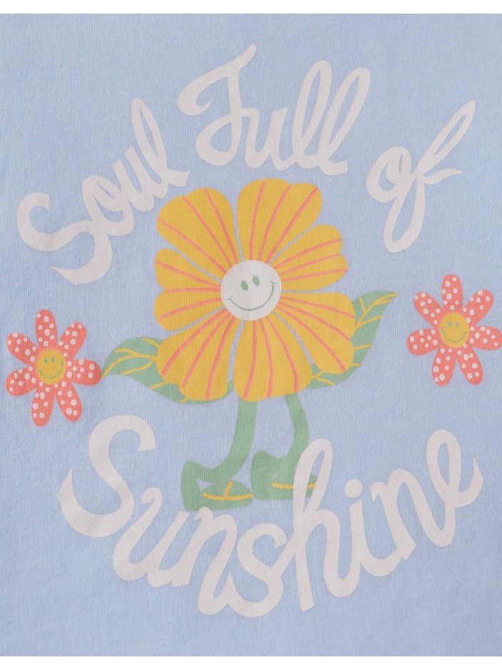 Linda Tee With Soul Full Of Sunshine Print