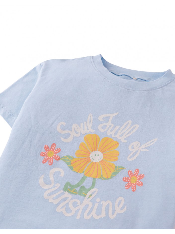 Linda Tee With Soul Full Of Sunshine Print