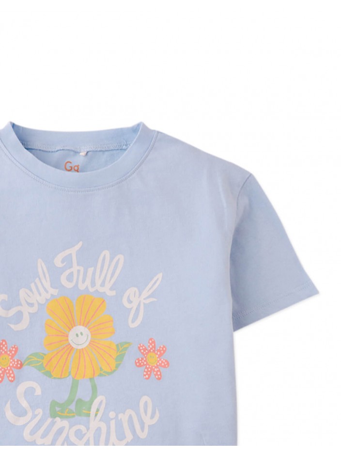 Linda Tee With Soul Full Of Sunshine Print