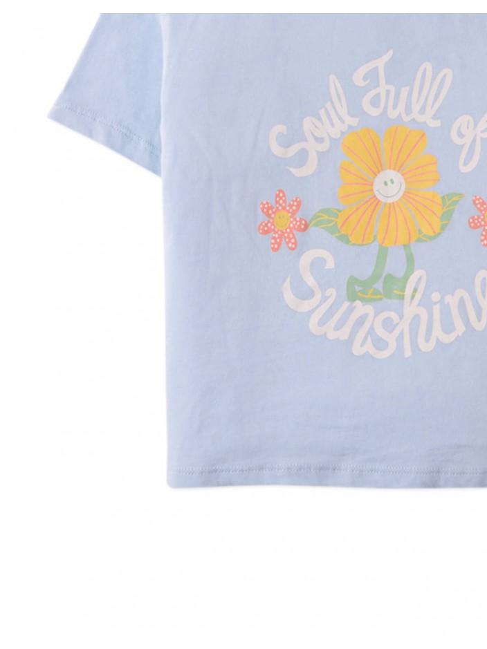 Linda Tee With Soul Full Of Sunshine Print