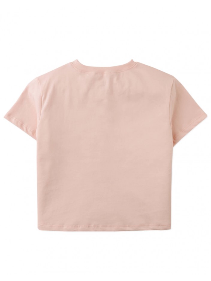Linda Tee With Mushroom Print