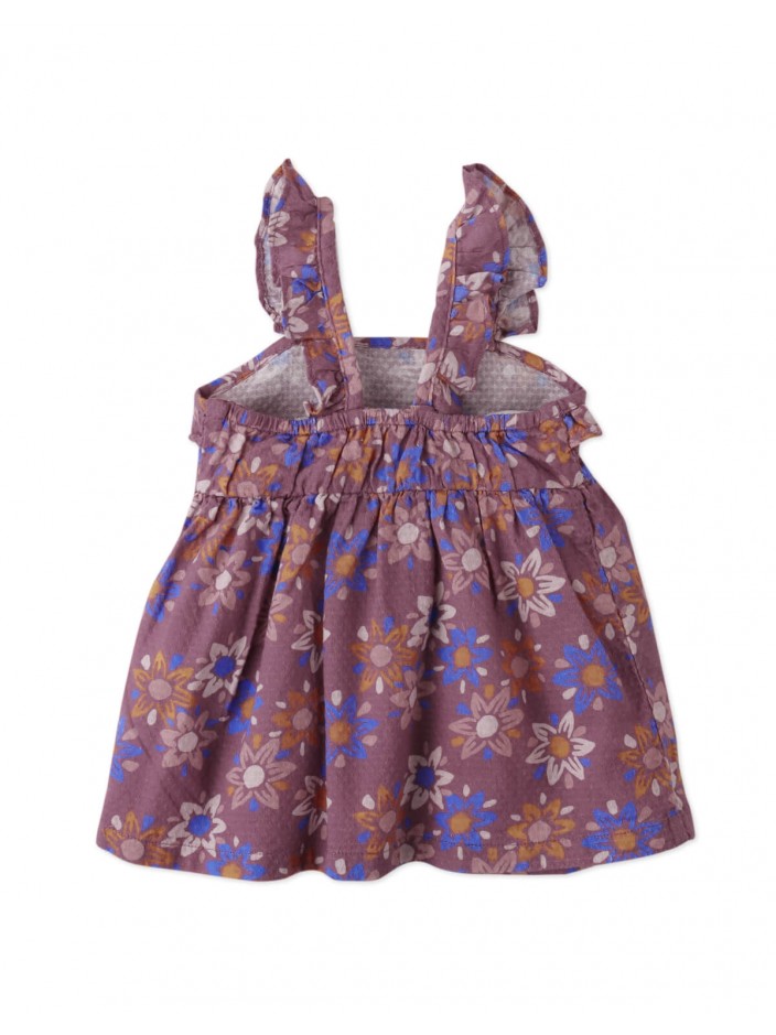 Baby Normani Dress With Knots & Ruffles
