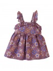 Baby Normani Dress With Knots & Ruffles
