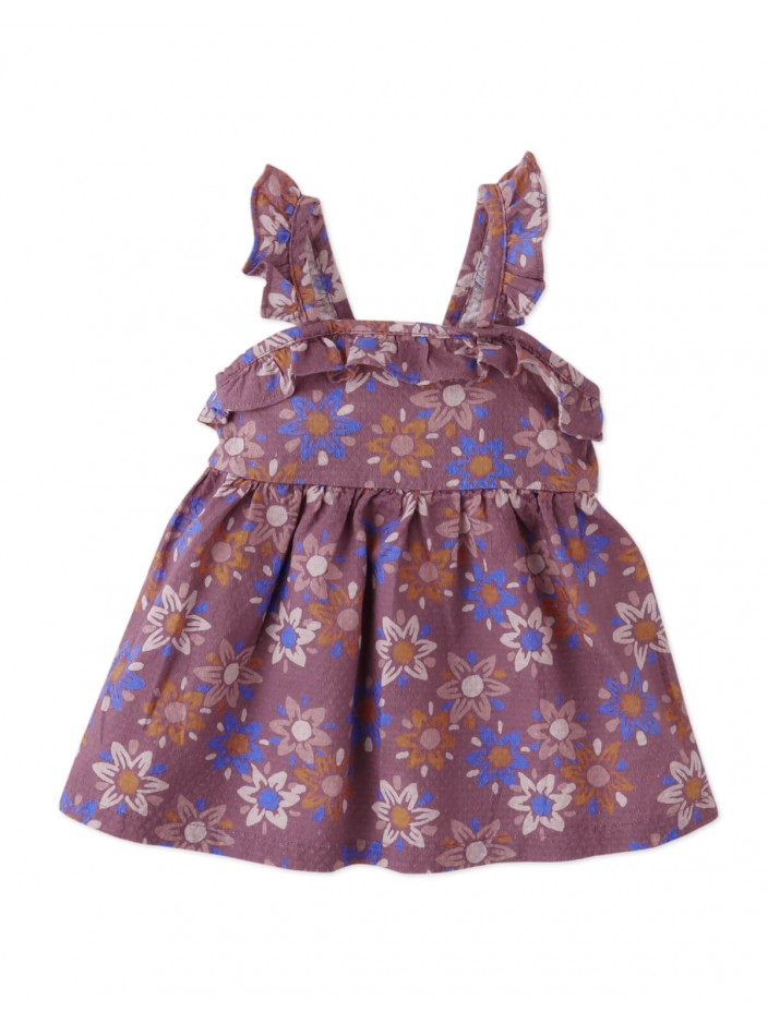 Baby Normani Dress With Knots & Ruffles