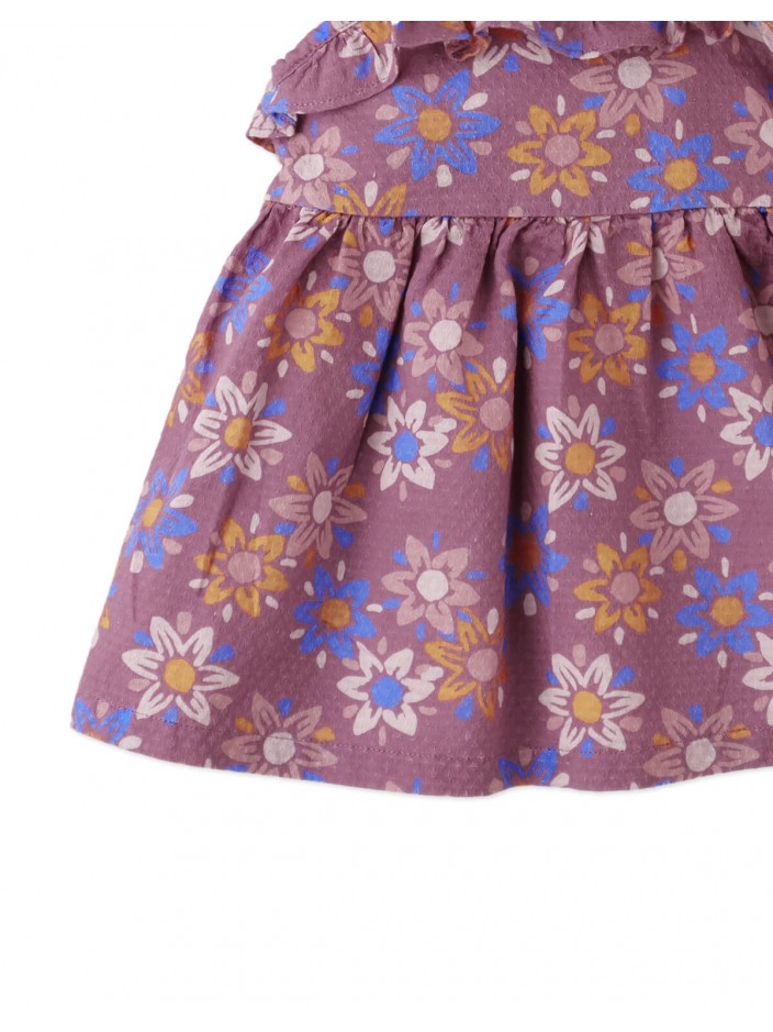 Baby Normani Dress With Knots & Ruffles