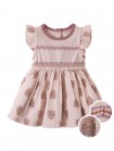 Baby Perrie Striped Knitted Top & Floral Printed Dress