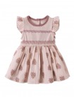 Baby Perrie Striped Knitted Top & Floral Printed Dress
