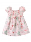Baby Renée Smocked Dress with Puff Sleeves