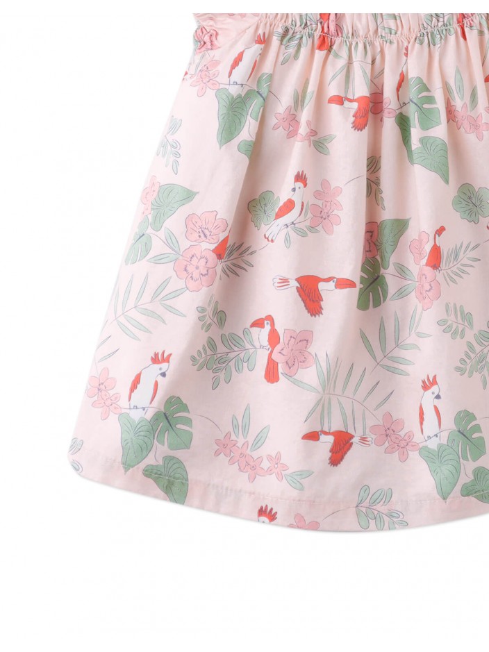 Baby Renée Smocked Dress with Puff Sleeves