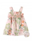 Baby Kimiko Printed A-Line Dress with Adjustable Straps