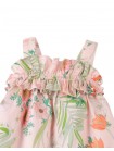 Baby Kimiko Printed A-Line Dress with Adjustable Straps