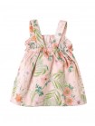 Baby Kimiko Printed A-Line Dress with Adjustable Straps