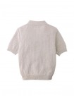 Bob Crochet-Like Knit Polo Shirt