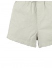 Baby Manu Textured Linen Pull-On Drawstring Shorts