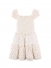 Ysabel All-Over Bow Embroidered Playsuit With Ruffles