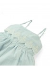Gabrielle Stripey Playsuit with Embroidery