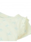 Baby Celine All-over Print T-Shirt with Ruffles
