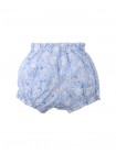 Baby Frances Printed Bloomers with Embroidery and Buttons