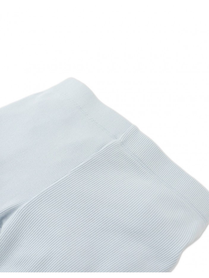 Baby Cailey Ribbed Leggings with Back Bows