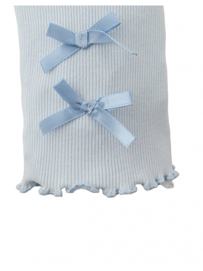 Baby Cailey Ribbed Leggings with Back Bows