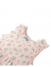 Jackie Printed Pointelle Dress with Ruffle Details