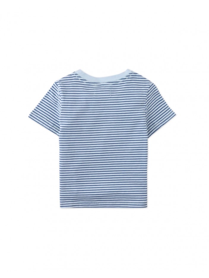 Baby JaVale Jersey Striped Tee