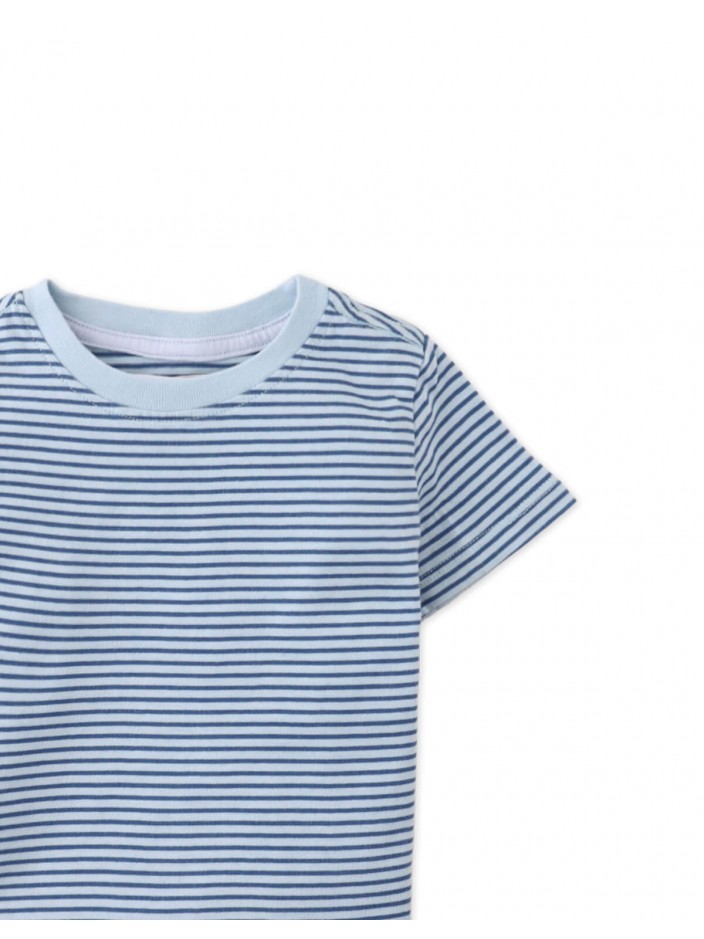 Baby JaVale Jersey Striped Tee