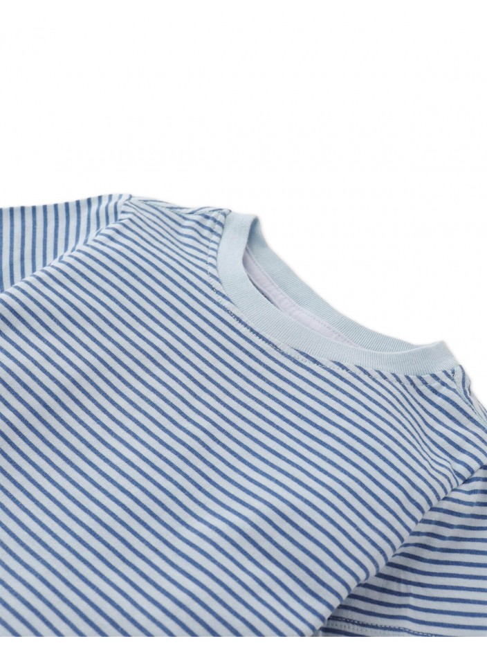 Baby JaVale Jersey Striped Tee