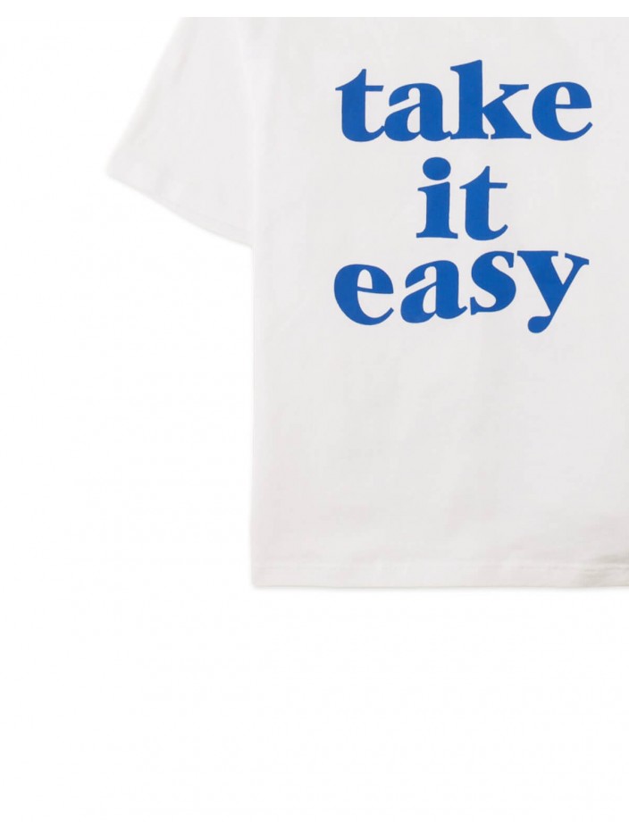 Vince Single Jersey Statement Print Graphic Tee