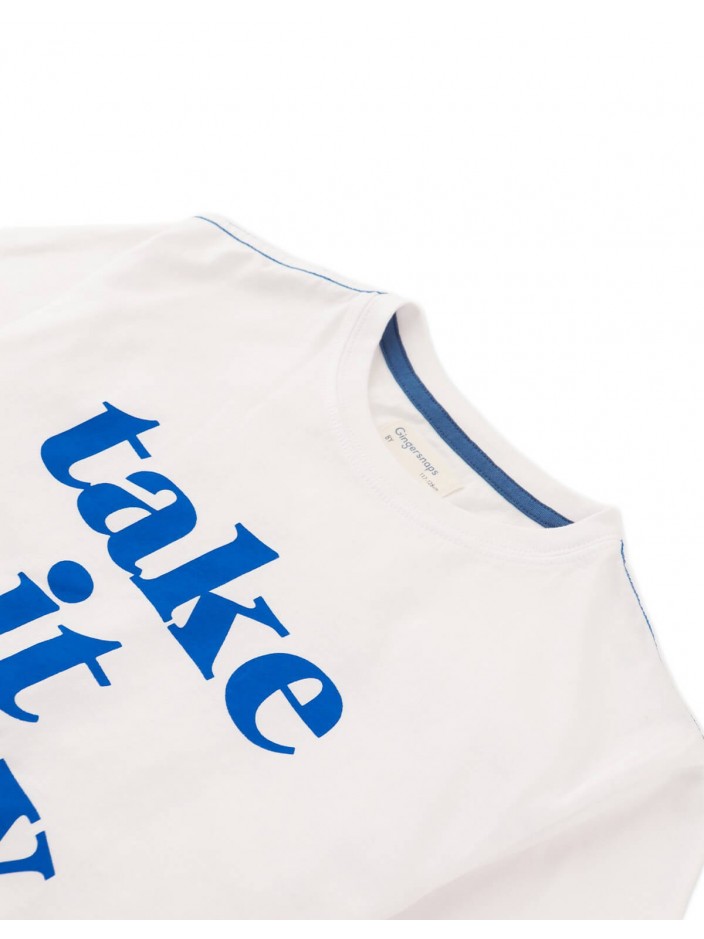 Vince Single Jersey Statement Print Graphic Tee