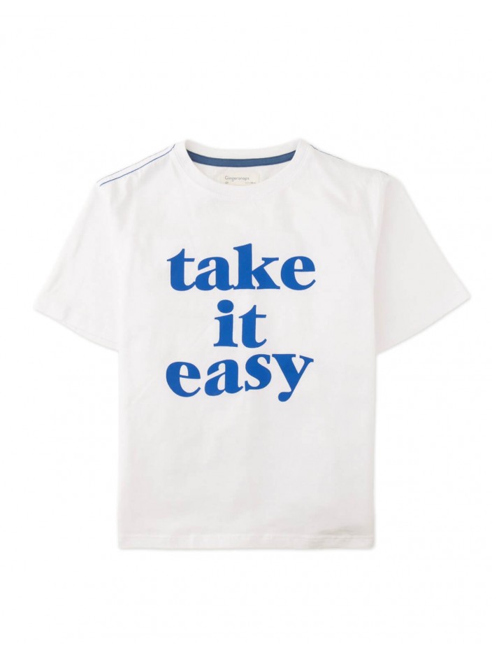 Vince Single Jersey Statement Print Graphic Tee