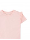 Meghan T-Shirt with Ruffles and Heart Detail