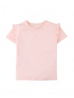 Meghan T-Shirt with Ruffles and Heart Detail