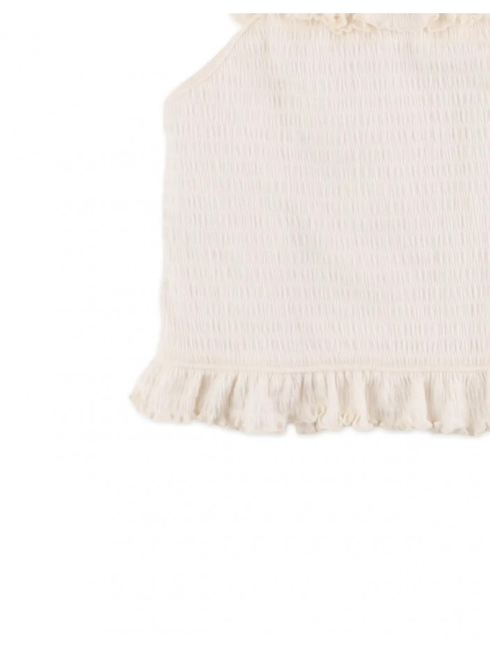 Teresa Smocked Top with Ruffles