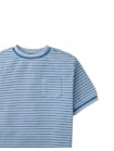 DeMarcus Ribbed Jersey Stripe Tee