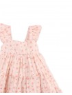Baby Naafiri Printed Tiered Dress with Bow on the Back