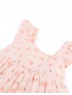 Baby Naafiri Printed Tiered Dress with Bow on the Back