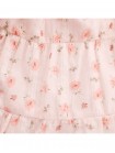 Baby Naafiri Printed Tiered Dress with Bow on the Back
