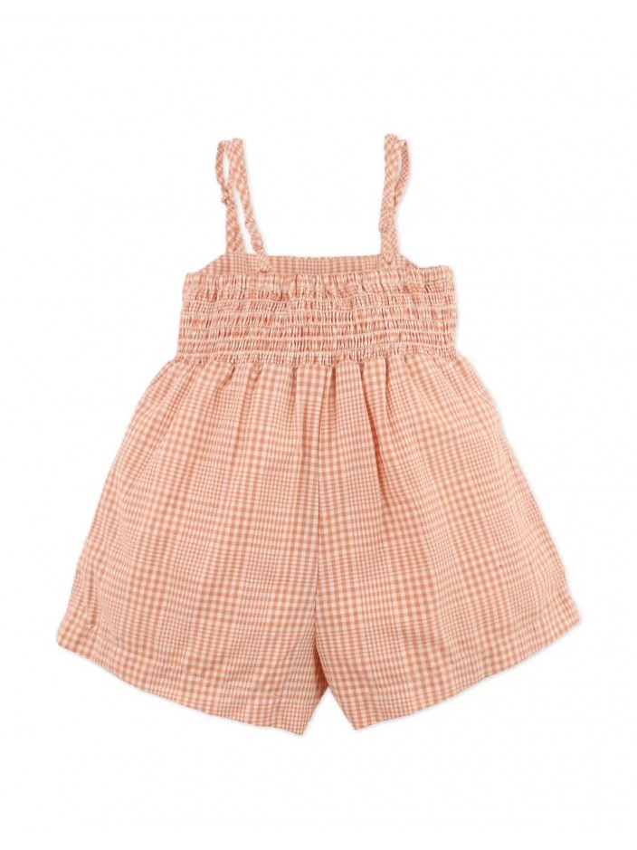 Baby Nidalee Playsuit with Lace Bib
