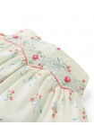 Baby Lillia Printed Skirt with Smocking and Embroidery