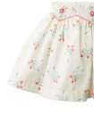 Baby Lillia Printed Skirt with Smocking and Embroidery