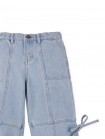 Ino Side Slit Soft Denim Pants