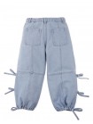 Ino Side Slit Soft Denim Pants