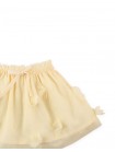 Baby Lux Skirt with Floral Appliqué
