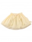 Baby Lux Skirt with Floral Appliqué