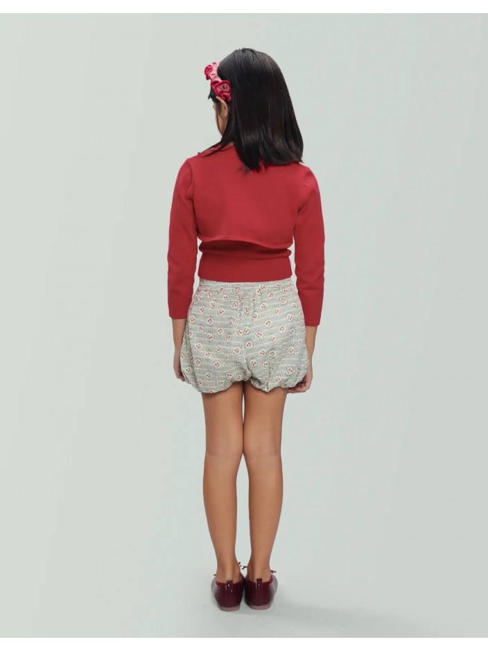 Dominique Knitted Cardigan with Bows