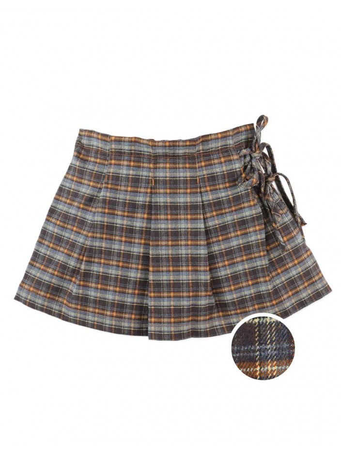 Antoinette Pleated Skort with Bows
