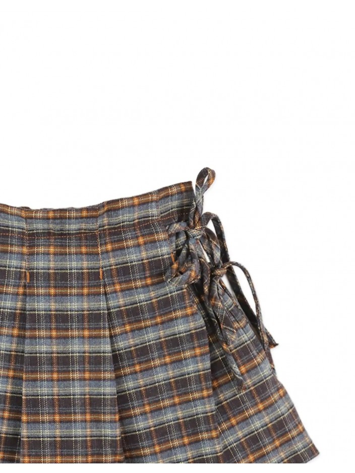 Antoinette Pleated Skort with Bows