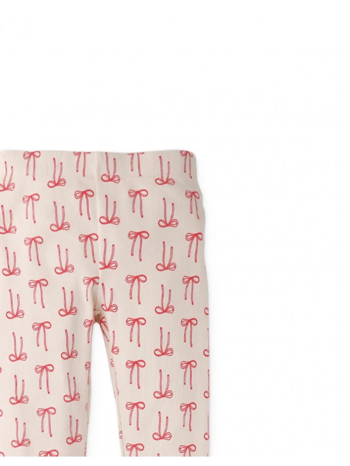 Lulu Leggings with All-Over Bow Print